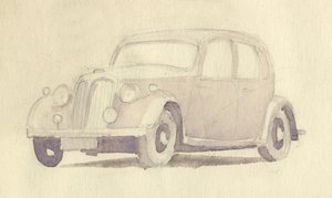 कार, 1951। द्वारा शर्ली मार्खम
