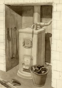 कोयला चूल्हा, 1951।