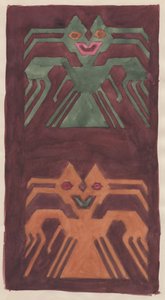 दक्षिण अमेरिकी कपड़ा डिजाइन, 1951। द्वारा शर्ली मार्खम