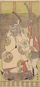 काबुकी अभिनेता इचिकावा डंजुरो IV, 12वां महीना, 1771। द्वारा शुनशो