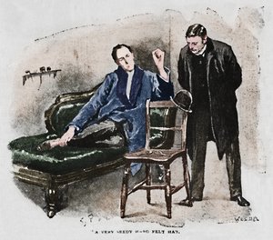 ए वेरी सेडी हार्ड फेल्ट हैट, 1892 द्वारा सिडनी पगेट