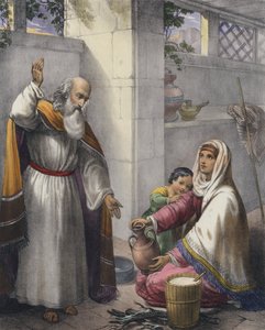 एलिय्याह और ज़ारेफत की विधवा