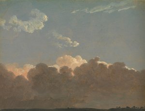 क्लाउड स्टडी डिस्टेंट स्टॉर्म, ca. 1786-1806।