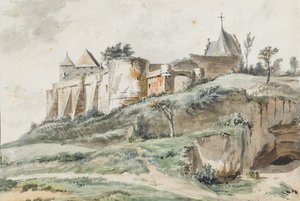 कीएस्बर्गबर्ग का दृश्य, लेउवेन, 1782