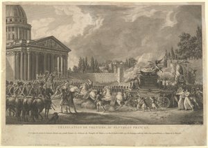 1817 में फ्रेंच पेंटियन के लिए वोल्टेयर का अनुवाद।