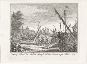 1784 में एंटिओक में हॉलैंड के फ्लोरिस III की मृत्यु द्वारा साइमन फोक्के