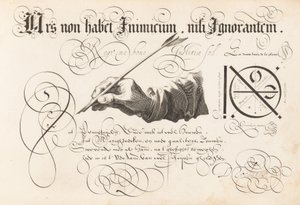 T'Magazin oft Pac-huys der Loffelÿcker Penn-const The Store Room or Ware House of the Pra..., 1616. द्वारा साइमन विन्हौट्स फ्रिसियस