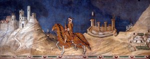 गाइडोरिसियो दा फोगलियानो, 1328 द्वारा सिमोन मार्टिनी डि