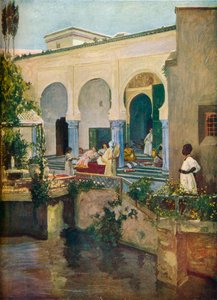 इंटीरियर ऑफ ए मूरिश हरेम, 1907 द्वारा सर जॉन लवरी