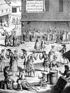 कप और बॉल फेयर, लुई XIV, फ्रांस के शासनकाल के दौरान, 17 वीं शताब्दी 1882-1884। द्वारा Smeeton