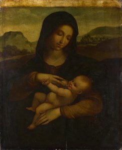 द मैडोना एंड चाइल्ड, सी। 1520 द्वारा Sodoma