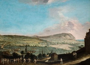 इतालवी लैंडस्केप, 1750-1800। द्वारा सोलोमन डेलाने