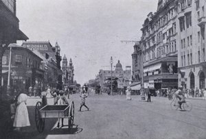 वेस्ट स्ट्रीट, डरबन (बी/डब्ल्यू फोटो) द्वारा दक्षिण अफ्रीकी फोटोग्राफर
