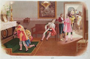 लड़ाई से पहले चैपल में प्रार्थना करते बुलबुलर्स, c.1900 द्वारा स्पेनिश स्कूल