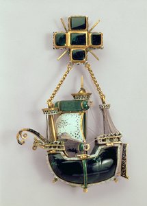 कारवेल लटकन, 1580 -90 के दशक द्वारा स्पेनिश स्कूल