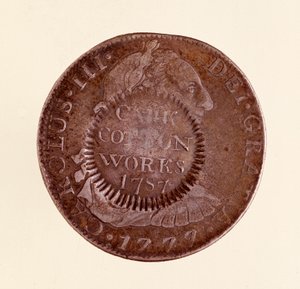 स्पेन से चांदी का सिक्का (8 रियल): चार्ल्स III का शासन (1759-1788)। १७७७ १७८७ के काउंटरमार्क के साथ। दीम। 3.9 सेमी नेपल्स, म्यूजियो आर्कियोलॉजिको द्वारा स्पेनिश स्कूल