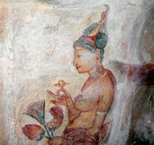 नौकरानी का दृश्य द्वारा श्रीलंका का स्कूल