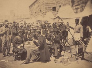 दुरिया ज़ौवेस, फोर्ट शूयलर एडजुटेंट्स मेस, 18 मई, 1861। द्वारा स्टेसी