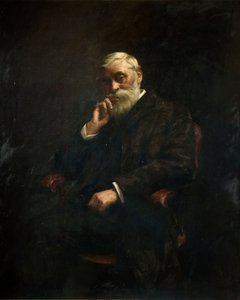 एल्डरमैन जीजे जॉनसन का पोर्ट्रेट 1826-1912, 1895। द्वारा स्टेनहोप ए फोर्ब्स
