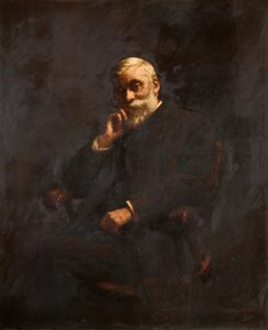 एल्डरमैन जीजे जॉनसन का पोर्ट्रेट 1826-1912, 1895। द्वारा स्टेनहोप ए फोर्ब्स