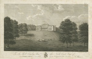 कैनवेल हॉल: उत्कीर्णन, 1797 द्वारा स्टीबिंग शॉ