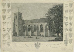 ड्रेटन बैसेट चर्च: उत्कीर्णन, एनडी [1762-1802] (प्रिंट) द्वारा स्टीबिंग शॉ