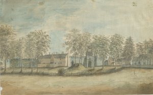 रुशेल कैसल - हॉल: पानी के रंग की पेंटिंग, एनडी [1791] द्वारा स्टीबिंग शॉ