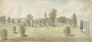 शुगबरो - "एथेनियन" वास्तुकला: पानी के रंग की पेंटिंग, एनडी [1762-1802] द्वारा स्टीबिंग शॉ