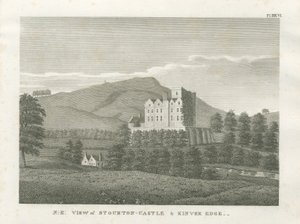 स्टॉरटन कैसल और काइवर एज: उत्कीर्णन, एनडी [1799] (प्रिंट) द्वारा स्टीबिंग शॉ