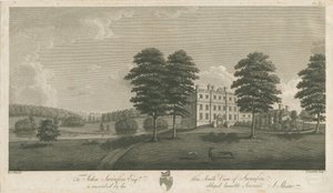 स्विंफेन हॉल: उत्कीर्णन, एनडी [1762-1798] (प्रिंट) द्वारा स्टीबिंग शॉ