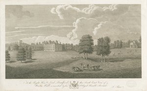 वेस्टन-अंडर-छिपकली - हॉल: उत्कीर्णन, एनडी [1762-1802] (प्रिंट) द्वारा स्टीबिंग शॉ