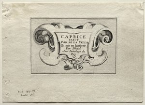 Caprices: शीर्षक पृष्ठ। द्वारा स्टेफानो डेला बेला