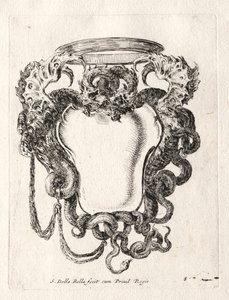 एक कार्टूचे के लिए नया मॉडल, 1647। द्वारा स्टेफानो डेला बेला