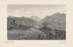 फ़्रैंकोनिया नॉच, सफ़ेद पर्वत द्वारा जॉर्ज एल ब्राउन के बाद स्टीफन अलोंजो शॉफ