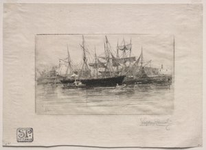 प्वाइंट ब्रीज ऑयल घाट, 1880।