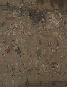 खेल में सौ बच्चे, 1100-1200। द्वारा सु हेंचेन