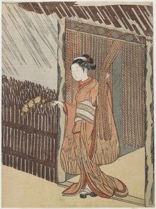 कवि का मिथ O Ota Do_kan, 1766-1767 द्वारा सुज़ुकी हरुनोबु