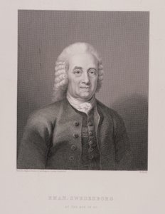 80 वर्ष की आयु में इमानुएल स्वीडनबॉर्ग (1688-1772), ए। फुलार्टन एंड कंपनी द्वारा प्रकाशित, विश्व धर्म से डब्ल्यू। हॉल द्वारा उत्कीर्ण। द्वारा स्वीडिश स्कूल