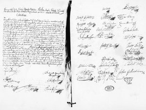 क्रिस्टीना, स्वीडन की रानी का अब्दिकेशन स्टेटमेंट, 1654 (लेखन)