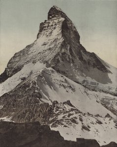 मैटरहॉर्न, स्विट्ज़रलैंड (रंगीन तस्वीर) द्वारा स्विस फोटोग्राफर