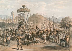 वीवे में वाइन-ड्रेसर्स फेस्टिवल द्वारा स्विस स्कूल
