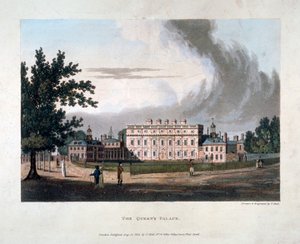 बकिंघम हाउस, वेस्टमिंस्टर, लंदन, 1803 द्वारा टी हॉल