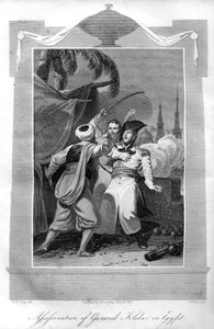 1816 में मिस्र में जनरल क्लेबर की हत्या।