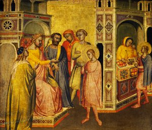 किंग क्लॉथर से पहले सेंट एलिगियस, c.1360