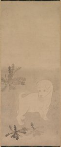 सिंहपर्णी के साथ पिल्ला, 1600-1640।