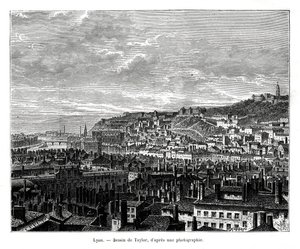 ल्योन, फ्रांस, 19 वीं शताब्दी द्वारा टेलर