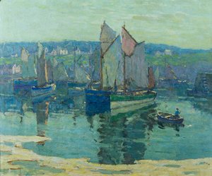 Concarneau (कैनवास पर तेल)