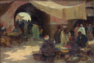 पूर्वी बाजार का दृश्य, 1880-1936