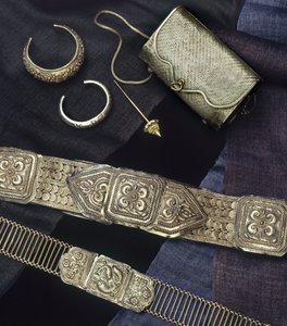 आभूषण, पर्स और बेल्ट, थाईलैंड (चांदी)