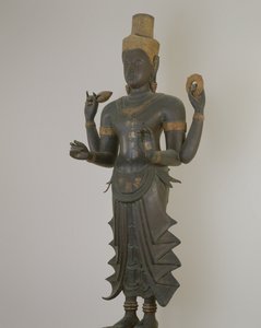 विष्णु की मूर्ति (कांस्य) द्वारा थाई स्कूल
